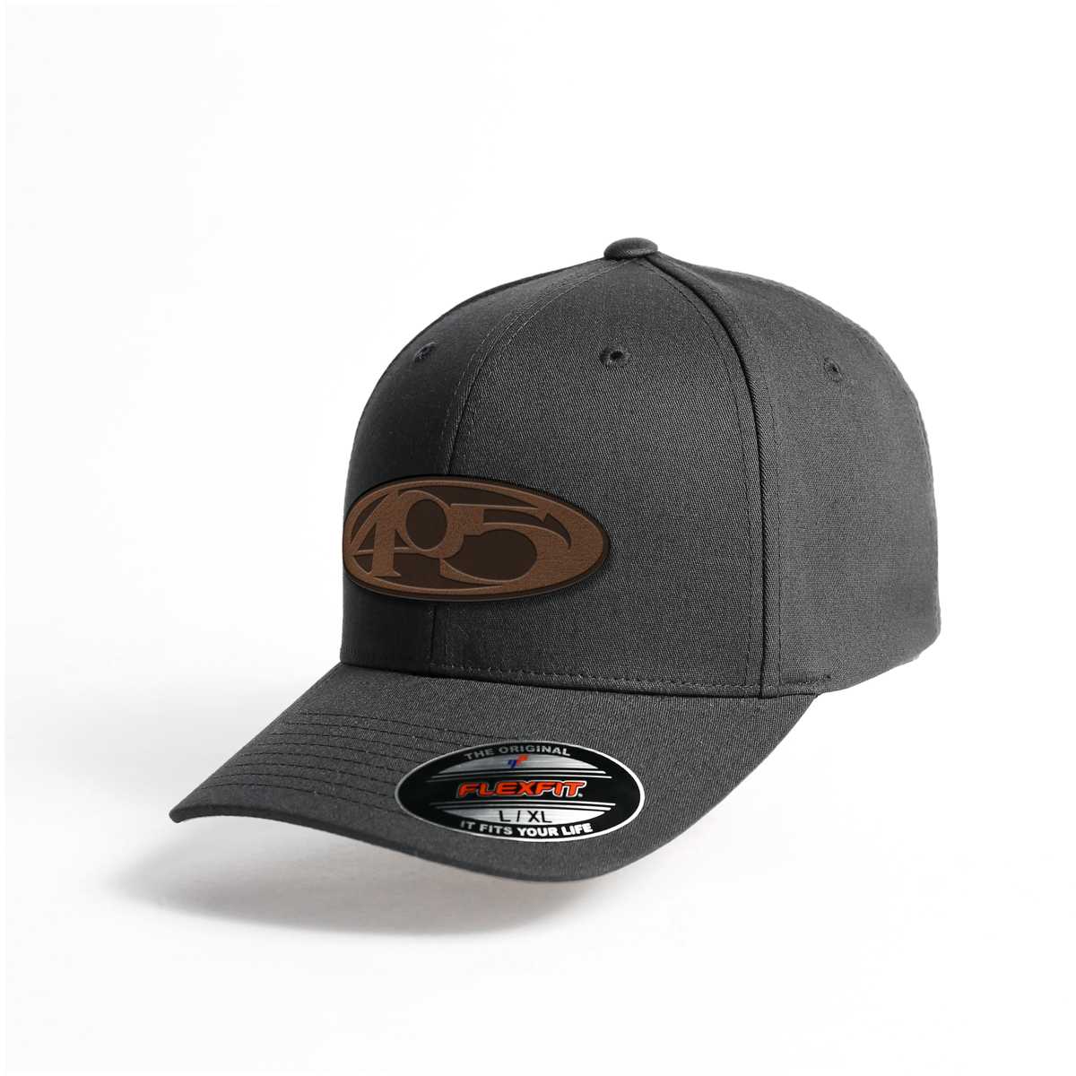 405 Brn Leather Patch Flex Fit – The Official FNA Store