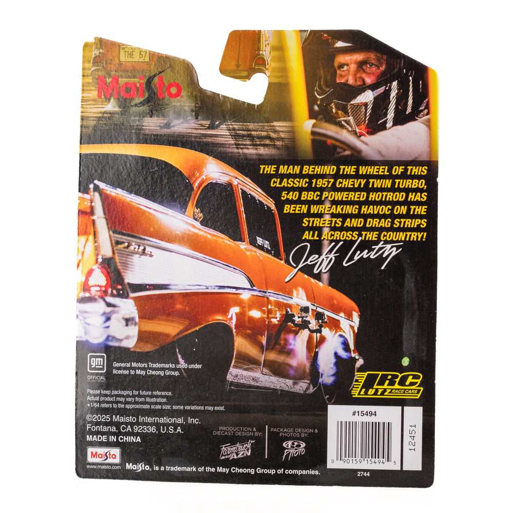NEW IN-STOCK! Lutz Race Cars 1957 Chevrolet Bel Air 