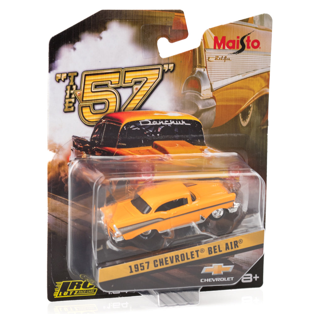 NEW IN-STOCK! Lutz Race Cars 1957 Chevrolet Bel Air 