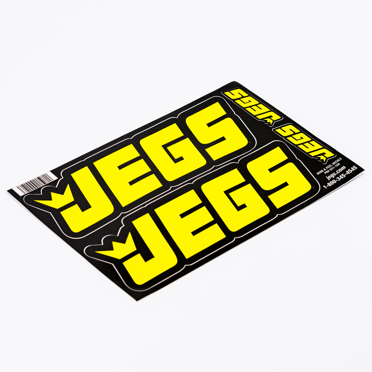 JEGS High Performance Sticker Sheet The Official FNA Store