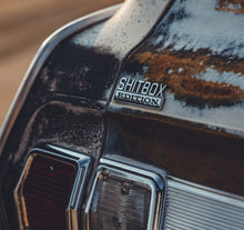 Sh*tbox Edition - One Plastic Vehicle Badge / Black or Chrome