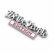 We The People Edition - Metal Vehicle Badge