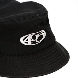 405 black bucket hat