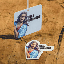 Jesus Sticker and Air Freshener Combo