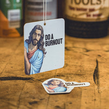 Jesus Sticker and Air Freshener Combo