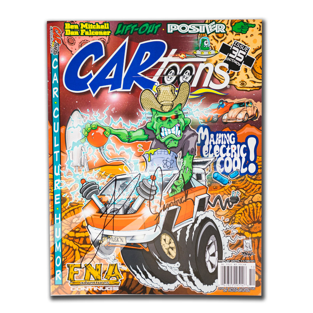 CARtoons Magazines - SIGNED by Farmtruck and AZN