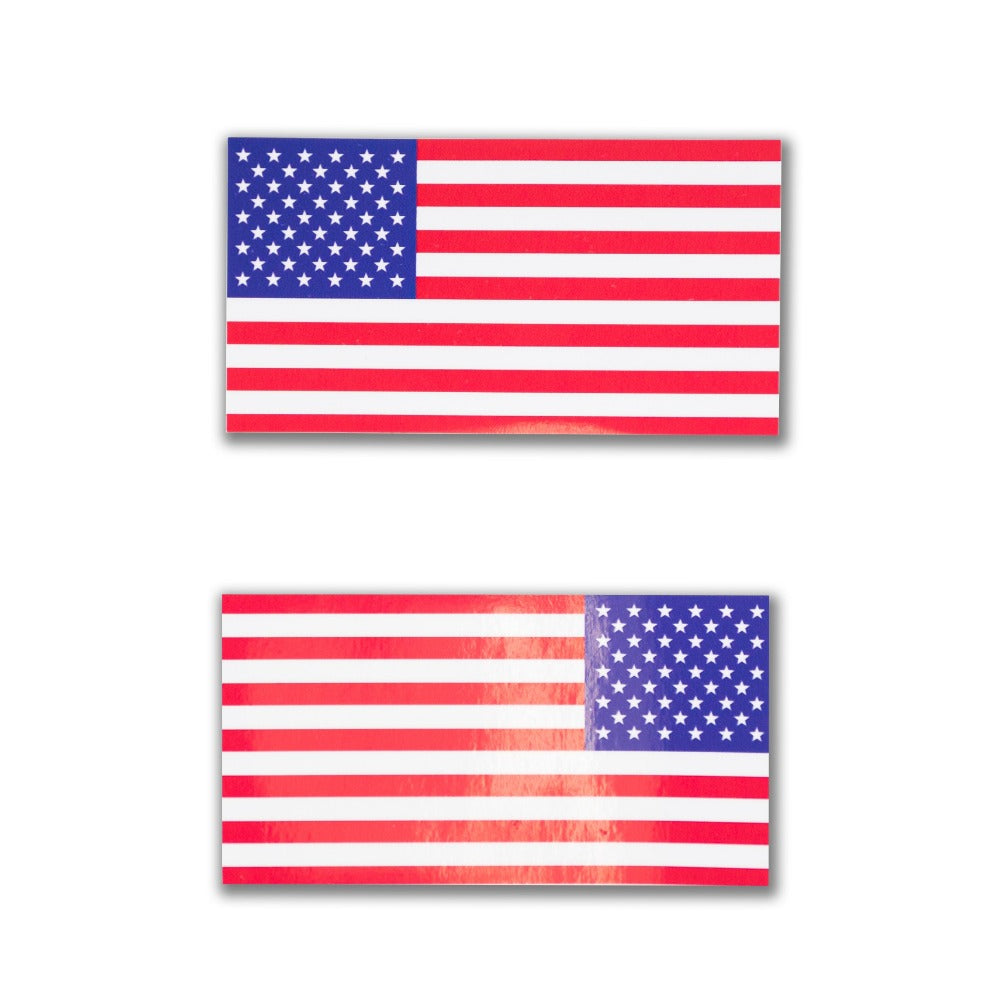 American Flag Stickers 3x5 Inches – USA Flag Decals For Car, Truck, Laptop (6 Pack?)
