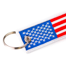 USA Flag Keychain