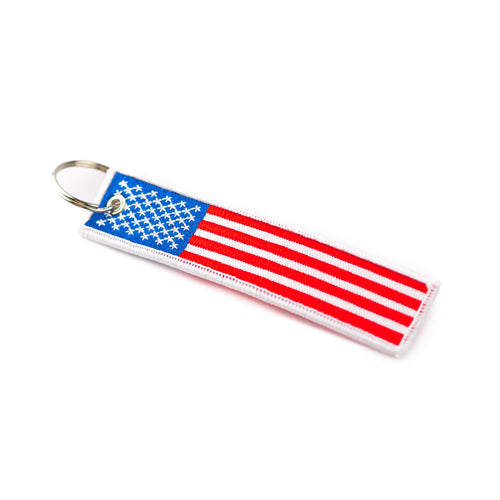 USA Flag Keychain