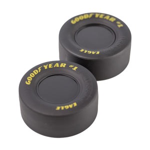 Realistic 1/8 Scale Rubber Tires - Set of Two