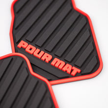 Pour Mat - Miniature Floor Mat Drink Coasters 4-Pack