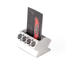 Aluminum Engine Block- Business Card Holder