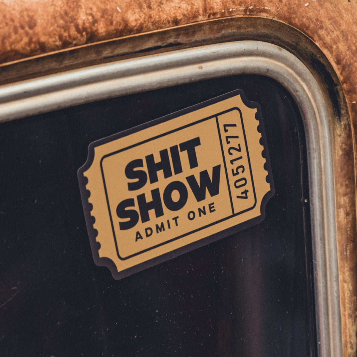 SH*T SHOW - ADMIT ONE - Sticker – The Official FNA Store