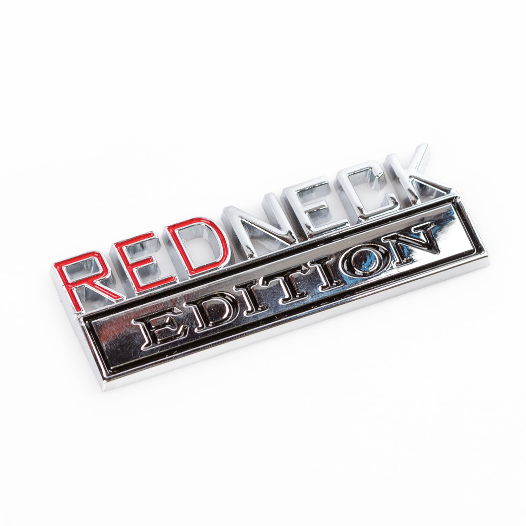 Redneck Edition - Vehicle Badge