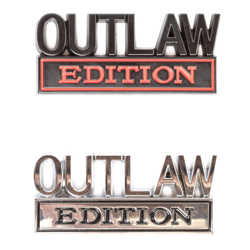 Outlaw Edition - Vehicle Badge