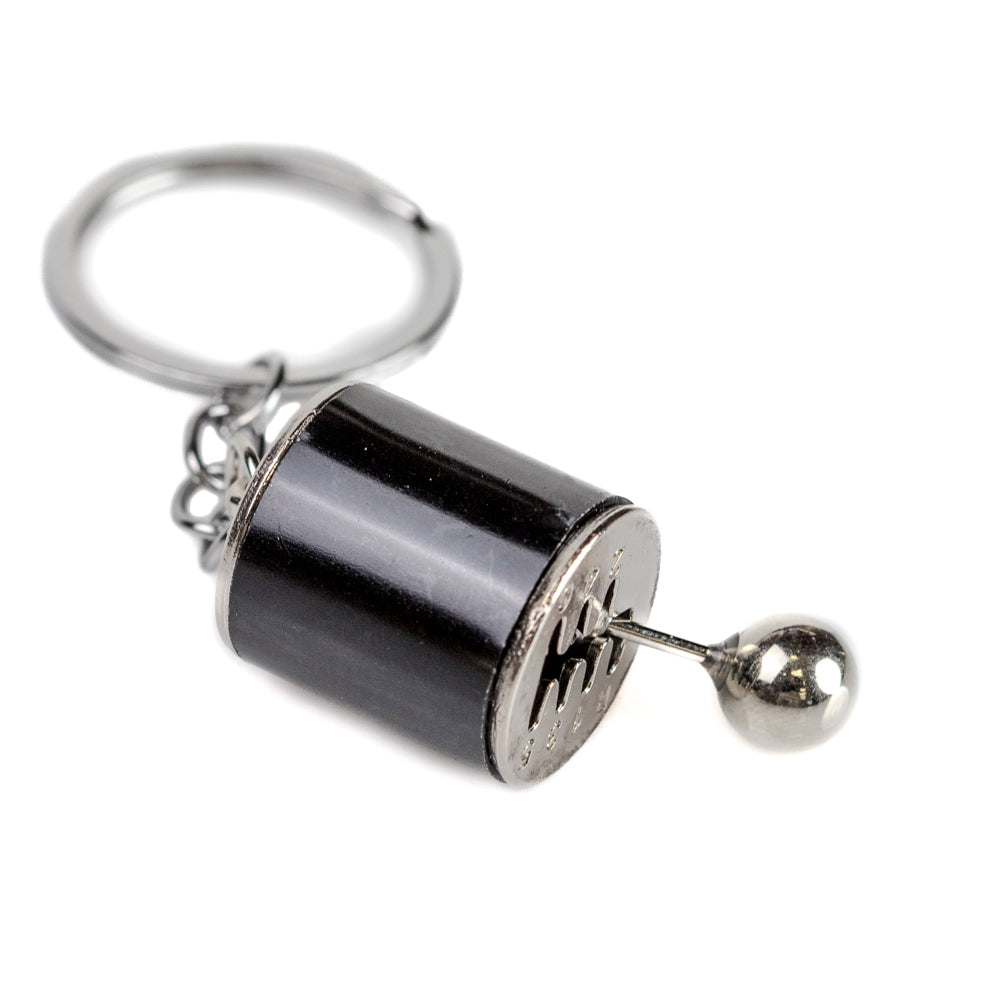 gear shift keychain Movable 3D Car Gear Stick Model Key Chain Black