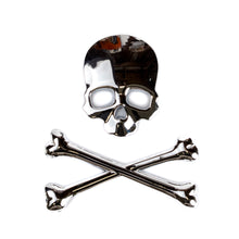 Skull and Cross Bones Vehicle Badge