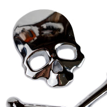 Skull and Cross Bones Vehicle Badge