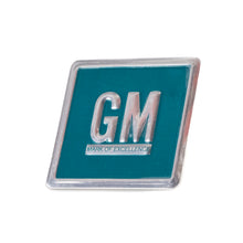Original Equipment Reproduction GM Badge / Aluminum