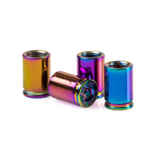 Replica Bullet Valve Stem Caps Chameleon Chrome