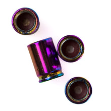 Replica Bullet Valve Stem Caps Chameleon Chrome