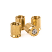Brass Replica Bullet Valve Stem Cap Set