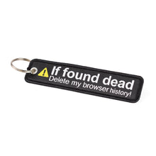 If Found Dead: Delete my Browser History - Keychain