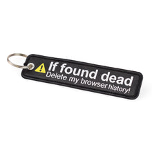 If Found Dead: Delete my Browser History - Keychain
