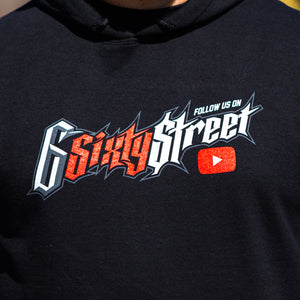 6 Sixty Street Smoking Tire - Hoodie **New Logo**