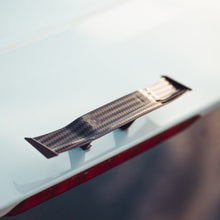 carbon fiber mini wing rear spoiler