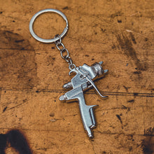 Paint Gun - Metal Keychain