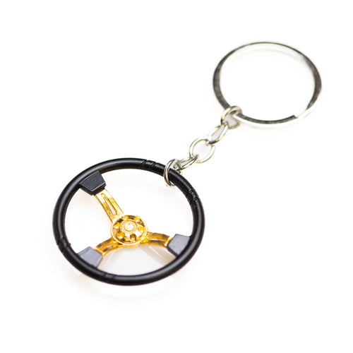 kd collections KD-298 Double Ring Hook Keychain for Bike & Cars