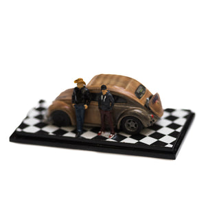 LIMITED EDITION - VW Dung Beetle 1:64 Handmade Collectible