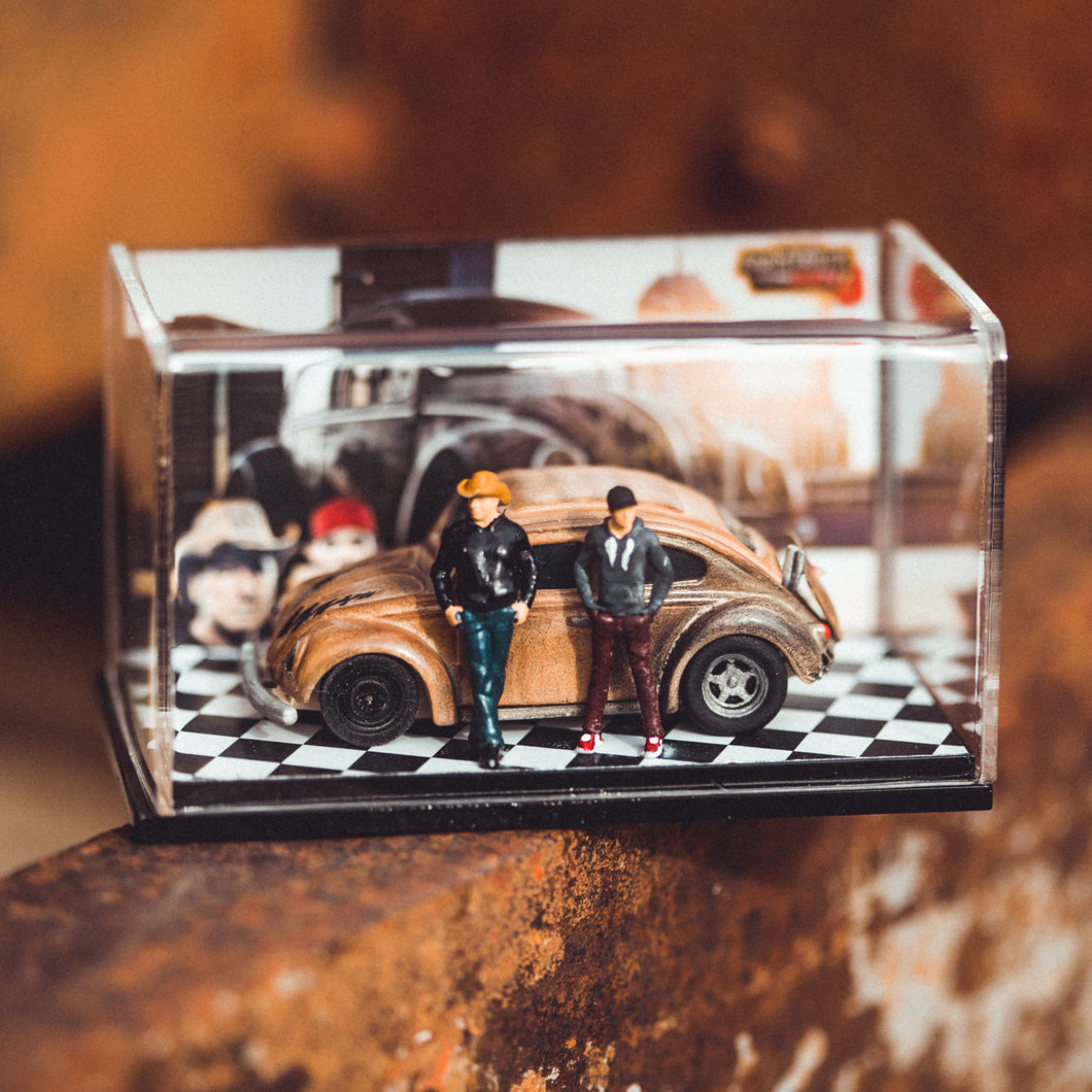 LIMITED EDITION - VW Dung Beetle 1:64 Handmade Collectible