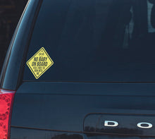 NO Baby On Board - Sticker