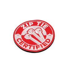 Zip Tie Certified Embroidered Patch