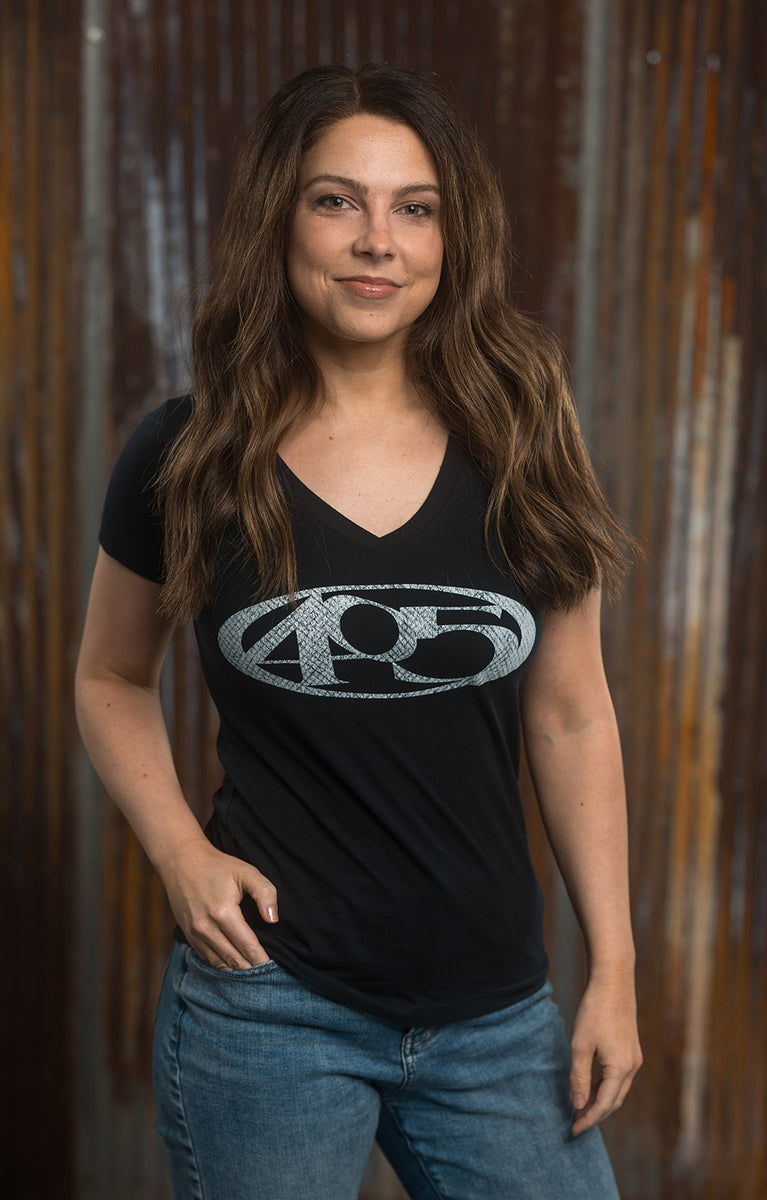 405 Ladies Next Level V-Neck - Black – The Official FNA Store