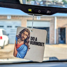 Jesus Sticker and Air Freshener Combo