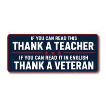 Thank a Veteran - Sticker