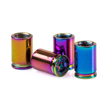 Replica Bullet Valve Stem Caps Chameleon Chrome