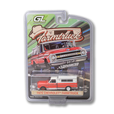 1970 Chevrolet Farmtruck model in packaging with Greenlight logo