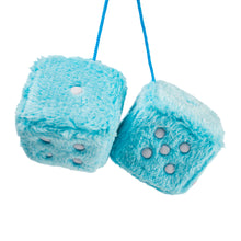 Decorative Fuzzy Dice (Multiple Color Options)