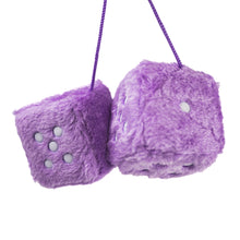 Decorative Fuzzy Dice (Multiple Color Options)