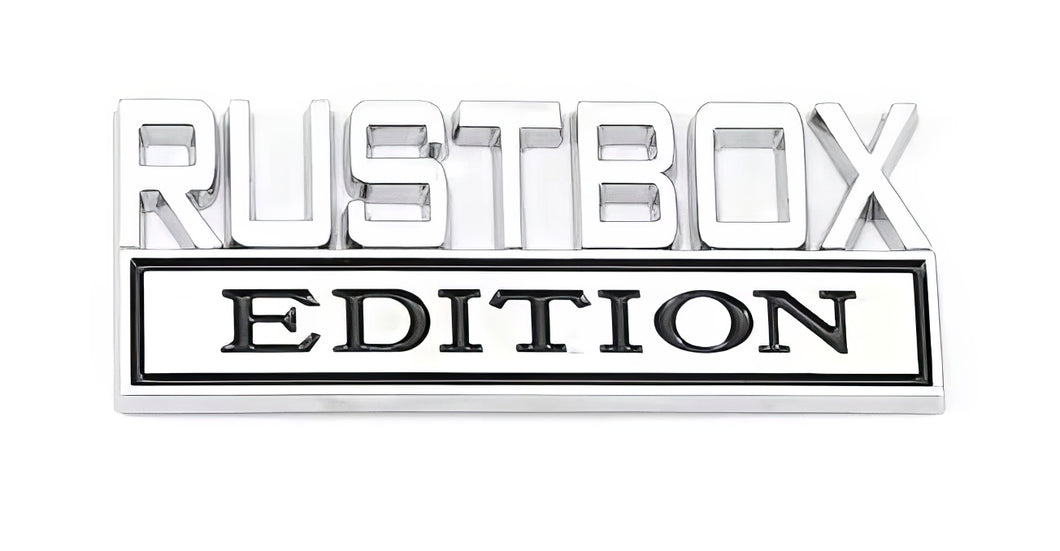 Rustbox Edition - Vehicle Badge