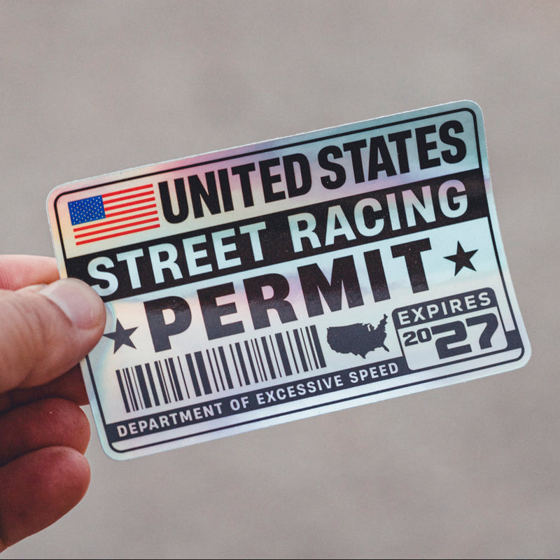 License Stree Racing Street Racing Permit