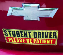 Student Driver Vehicle Magnet 9.5"