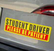 Student Driver Vehicle Magnet 9.5"