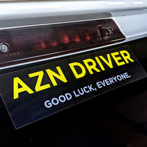 AZN Driver Decal