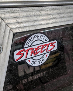 property of the streets street race sticker