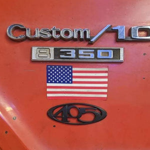 farmtruck and azn usa american flag sticker